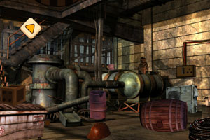 《废弃工厂逃脱》游戏画面1