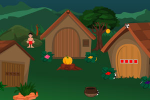 《救兔子逃离森林村庄》游戏画面1