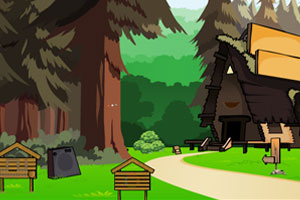 《逃离森林里的家》游戏画面1