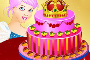 《制作皇冠蛋糕》游戏画面1