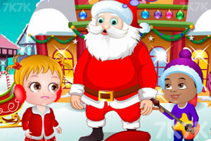 《可爱宝贝的圣诞节惊喜》游戏画面1
