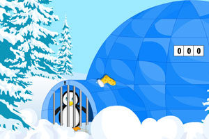 企鹅逃离圣诞派对