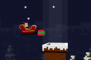 《圣诞老人派发礼物》游戏画面1