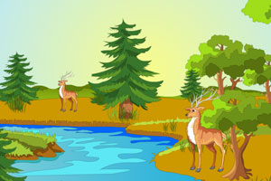 《小鹿逃离森林》游戏画面1