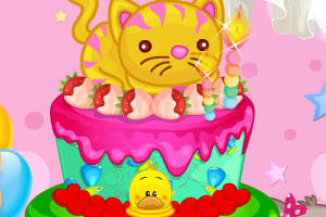 动物生日蛋糕