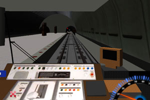 《模拟地铁驾驶》游戏画面1