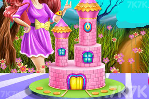 《公主城堡蛋糕烹饪》游戏画面1
