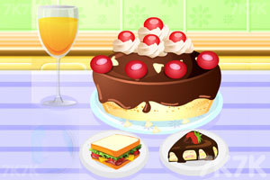 《美味的巧克力芝士蛋糕》游戏画面1