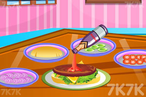 《制作熏肉汉堡包》游戏画面2