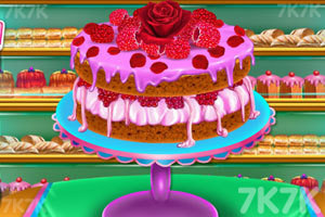 《玫瑰海绵蛋糕》游戏画面1