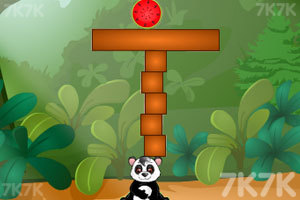 《熊猫吃西瓜》游戏画面1