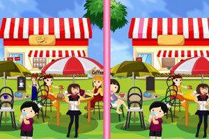 《咖啡店找茬》游戏画面1