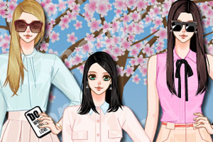 《韩国樱花季》游戏画面1