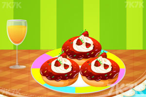 《松软的蛋糕甜甜圈》游戏画面1