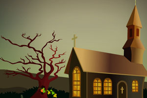 《逃离万圣节树房子》游戏画面1