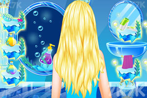 《美人鱼的美发》游戏画面4