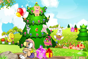 《彩蛋布置圣诞树》游戏画面1