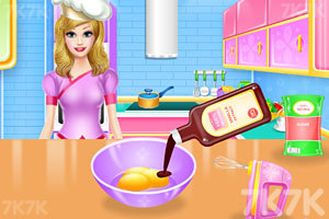 《彩虹蛋糕的制作》游戏画面4