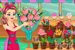 《浪漫的花店邂逅》游戏画面2