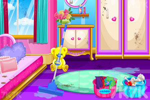 《娃娃屋清洁》游戏画面3