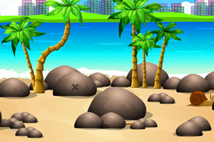 《蜗牛逃离荒岛》游戏画面1