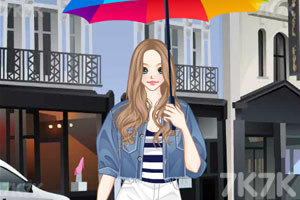 《雨伞下的女孩》游戏画面3