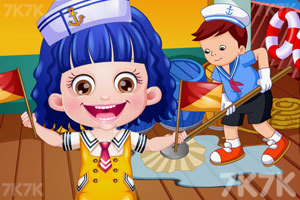 《可爱宝贝的水手装》游戏画面1