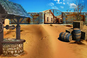 《你能逃离沙漠小镇吗》游戏画面1