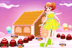 《可爱女孩的糖果小屋》游戏画面2