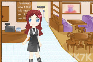 《可爱女孩的咖啡屋》游戏画面2