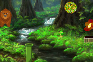 《救援丛林女孩》游戏画面1