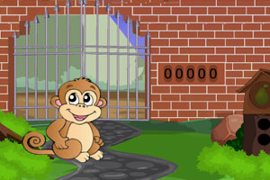 《淘气猴子逃脱》游戏画面1
