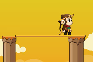 《猴子过桥》游戏画面1