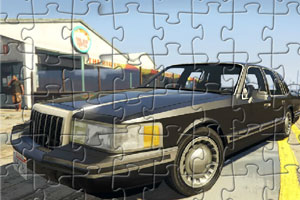 《林肯城市轿车拼图》游戏画面1