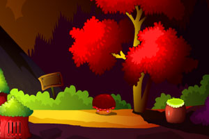《逃离红色骷髅森林》游戏画面1