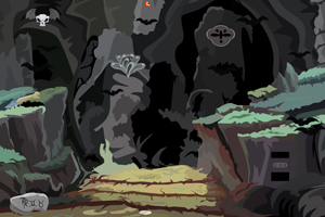 《逃出森林洞窟》游戏画面1