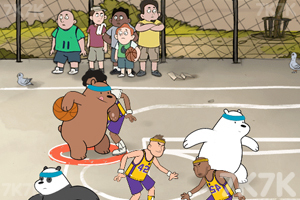 《小熊打篮球》游戏画面3