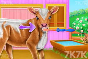《牛宝宝护理》游戏画面2
