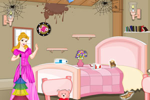 《公主打扫房子》游戏画面1