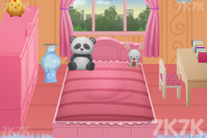 《美丽公主卧室布置》游戏画面1