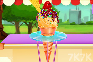 《冰淇淋车清理》游戏画面1