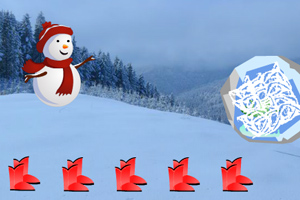 《圣诞雪山逃脱》游戏画面1
