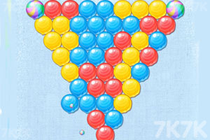 《颜料球泡泡龙》游戏画面1