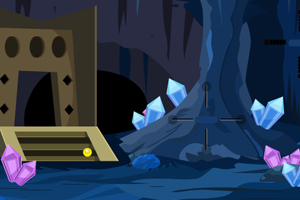 《逃出神秘水晶洞穴》游戏画面1