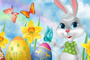 《复活节兔子找图片》游戏画面1