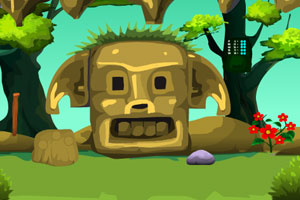 《森林洞穴逃跑》游戏画面1