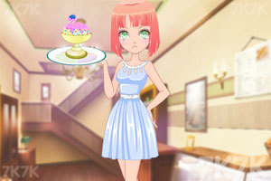 《动漫少女DIY冰淇淋》游戏画面2