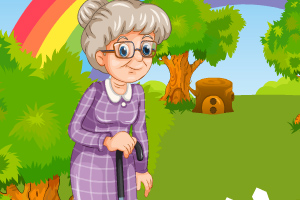 《救援森林奶奶》游戏画面1