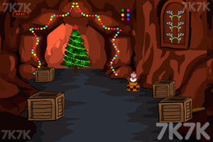 《圣诞老人洞穴逃脱》游戏画面3