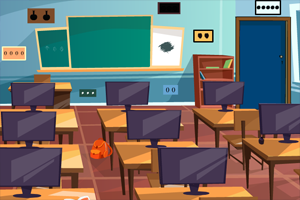《逃离电脑教室》游戏画面1